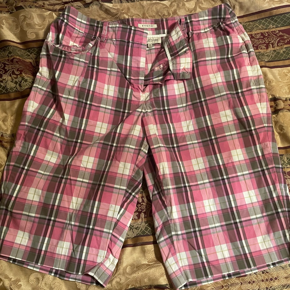 Jones New York 16W Pink striped